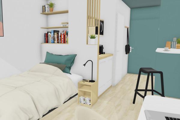 Appartement T2 CAMPUS RENNES GARE - Nue propriété Rennes | Lamotte