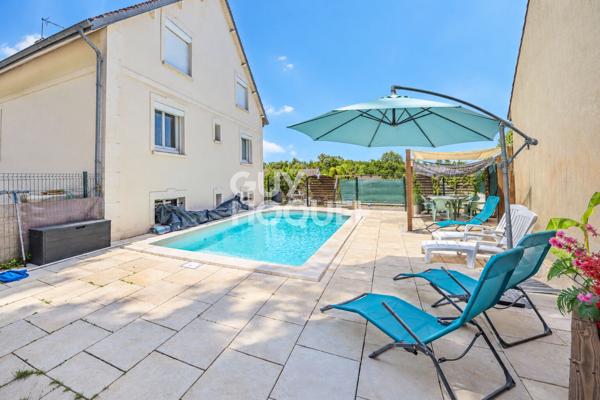 Maison coup de coeur de 240 m² avec piscine, appartement indépendant et double box à Mouy