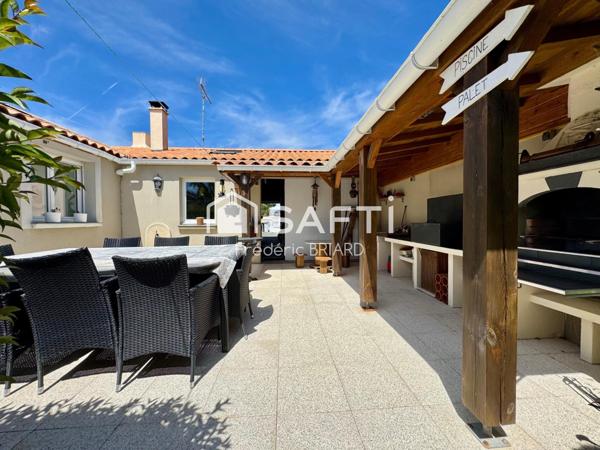 Les Sables d'Olonne, maison familiale avec piscine