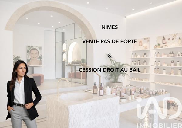 Droit au bail à vendre 65 m² Nîmes