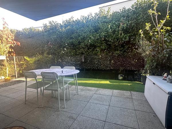 3 pièce rez de jardin récent