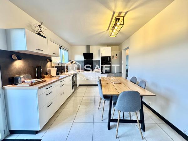 Maison familiale - 4 chambres -Sous sol total - 15 min Houdan