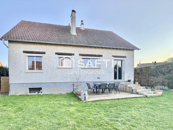Maison familiale - 4 chambres -Sous sol total - 15 min Houdan
