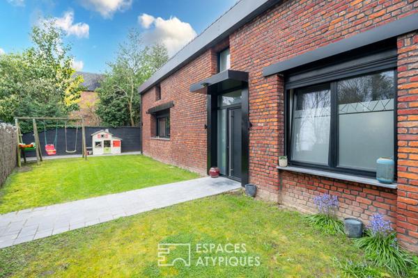 Maison contemporaine au coeur d’une ancienne menuiserie