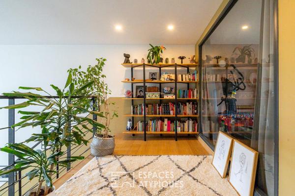 Maison contemporaine au coeur d’une ancienne menuiserie