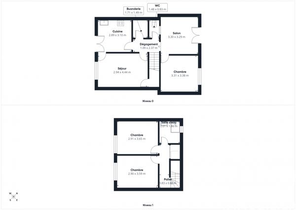 Maison à vendre 4 pièces 79 m² Saint-Julien-des-Landes