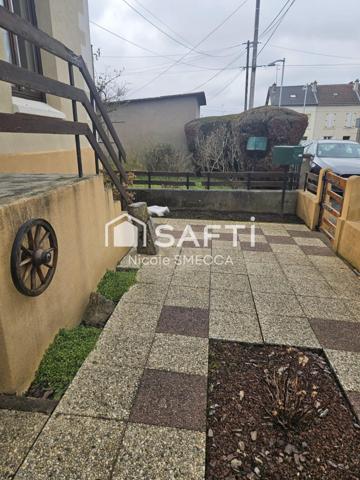 Maison mitoyenne,2 chambres,jardin,terrasse