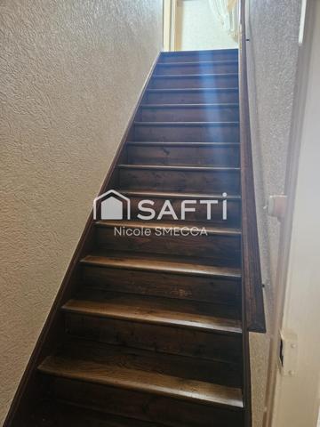 Maison mitoyenne,2 chambres,jardin,terrasse