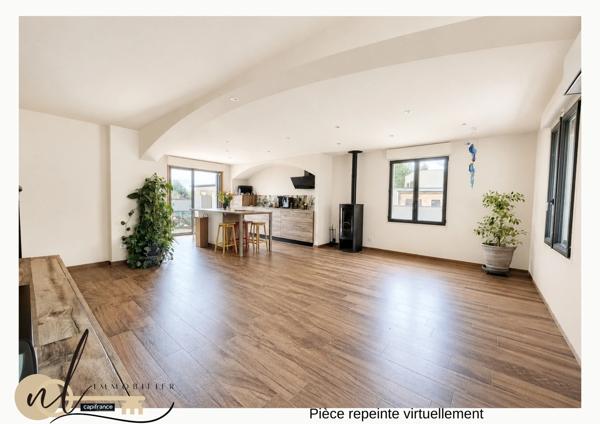 SOLEYMIEU – Maison 5 pièces entièrement rénovée avec vue dégagée, SPA, dépendance et possibilité d’espace professionnel indépendant