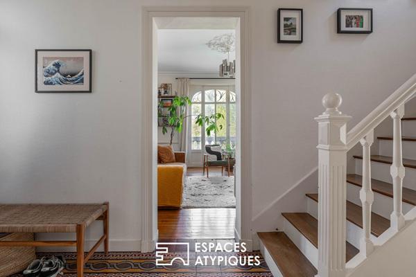 Maison iconique de Vertou bâtie en 1894 et sa pleine vue Sèvre