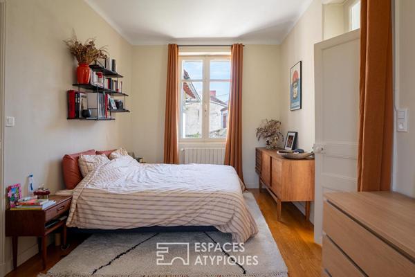 Maison iconique de Vertou bâtie en 1894 et sa pleine vue Sèvre
