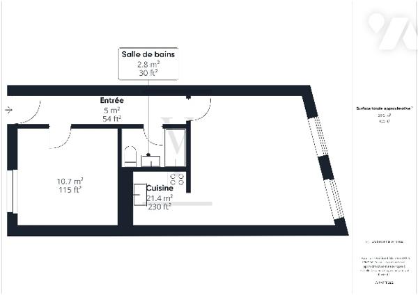 Appartement 2 pièces à rénover – 3e étage avec ascenseur – Quartier Saint-Paul / Marais