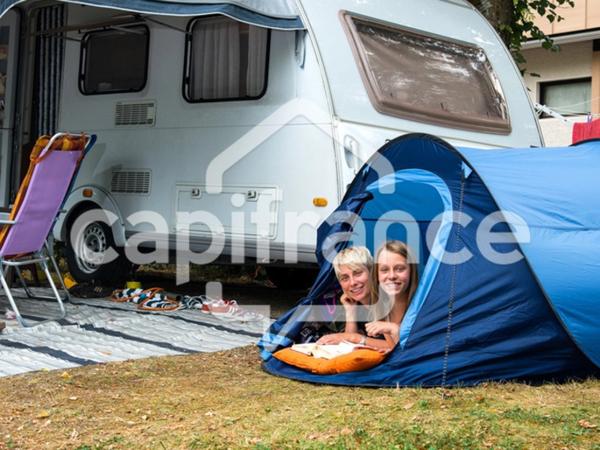 GARD (30) ALES (30100) 30 mn Vente Murs et Fonds de Commerce de Camping saisonnier en Bord de Rivière de 2 hectares .