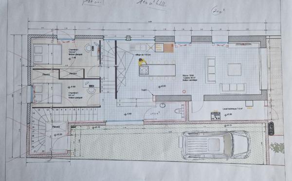 Saint-Étienne (42100) QUARTIER DU BERNAY , PETITE MAISON A RENOVER AVEC JARDIN