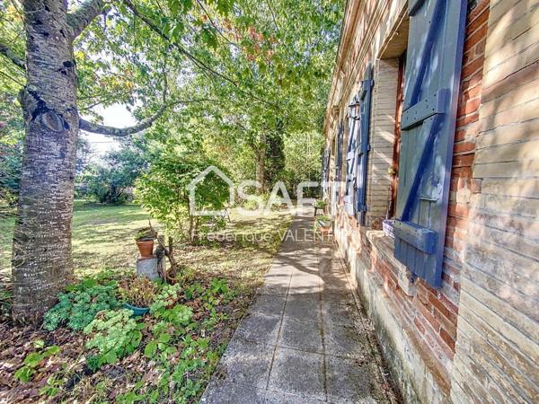 Aux portes de Toulouse : Toulousaine et maison secondaire