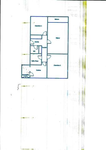 Limoges (87100) Appartement 3 pièces de 72 m2