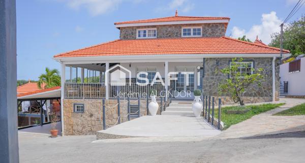 Villa d’exception au Vauclin avec vue mer et jardin