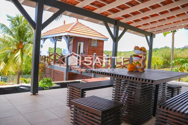 Villa d’exception au Vauclin avec vue mer et jardin