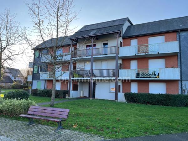Aux portes de Honfleur - Appartement de type T2 - 41.90 m2 - 1 chambre - Terrasse - 1er étage - Piscine - Parking