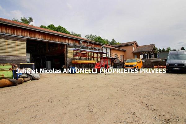 SAINT JUST MALMONT 43240 Maison  de 1998, 177 m² avec DEPOT ATTENANT AVEC BUREAUX DE 200M2