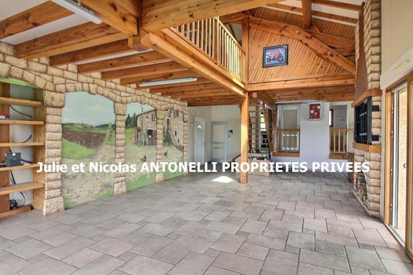 SAINT JUST MALMONT 43240 Maison  de 1998, 177 m² avec DEPOT ATTENANT AVEC BUREAUX DE 200M2