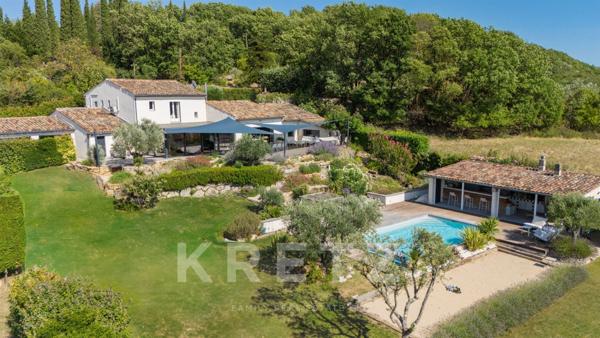 Pierrevert vue panoramique sur le Luberon et le Golf