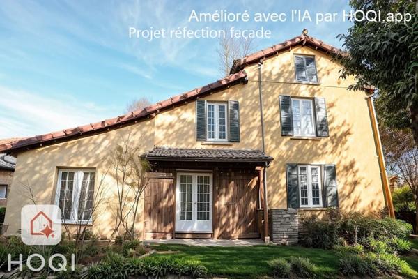 Maison de caractère sur terrain arboré constructible
