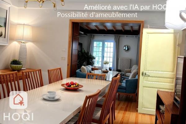 Maison de caractère sur terrain arboré constructible