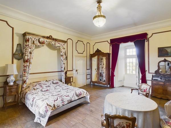 Château médiéval du XVème siècle - 13 ha, 2 appartements, cinéma, lac, héliport, piscine intérieure, spa
