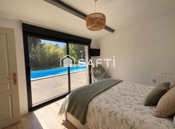 MAGNIFIQUE PROPRIÉTÉ AVEC PISCINE ET MAISON D’AMIS
