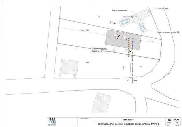 Vente Terrain 2625 m2 à Camps-sur-l'Agly