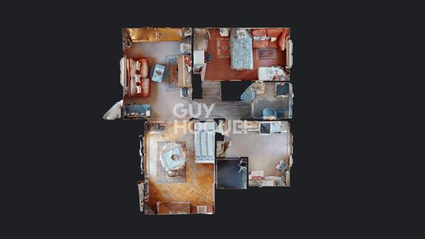 Appartement Mulhouse 3 pièces avec balcons