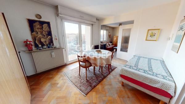 Appartement Mulhouse 3 pièces avec balcons