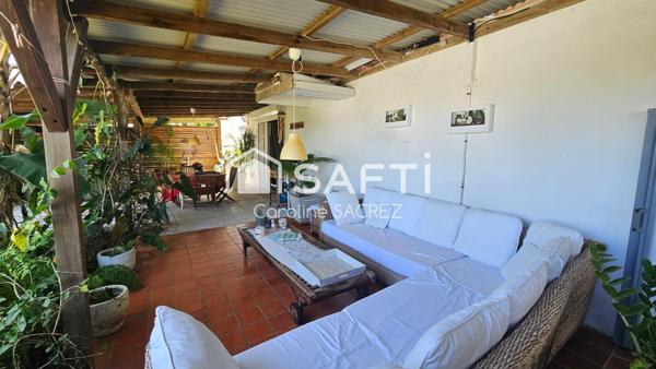 Maison avec fort potentiel – Sable Blanc, Le Robert