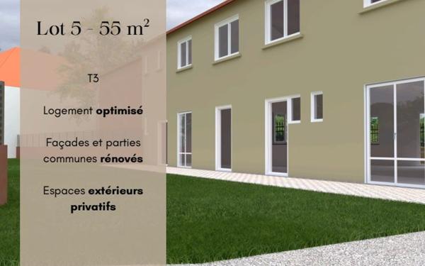 Appartement à vendre    3 pièces • 55,26 m2 Francheville