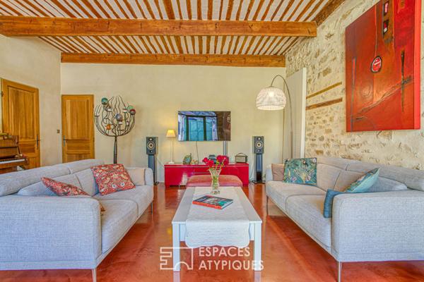 Mas avec terrain arboré, cachet et douceur de vivre