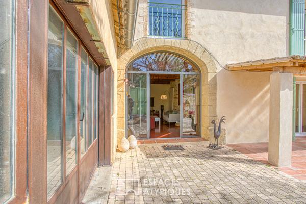 Mas avec terrain arboré, cachet et douceur de vivre