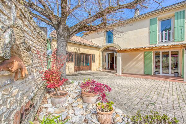 Mas avec terrain arboré, cachet et douceur de vivre