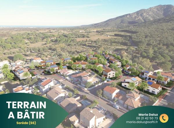 Devenez propriétaire à Sorède! Terrain à bâtir.