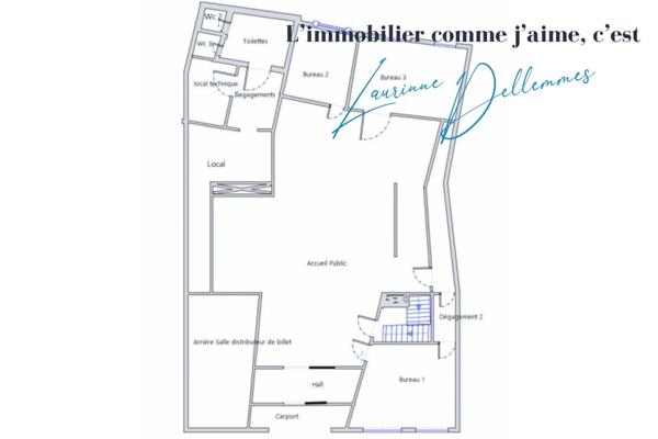 Local commercial/bureaux à louer 215m2 à CONDE SUR L'ESCAUT (59)