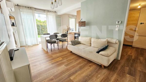 T3 de 65 m² entièrement climatisé avec jardin privatif de 50m². Vous posez vos valises !  Résidence 