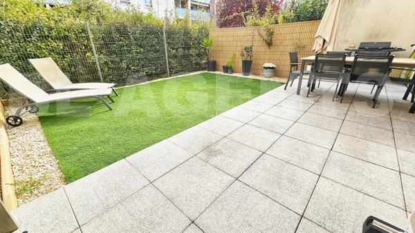 T3 de 65 m² entièrement climatisé avec jardin privatif de 50m². Vous posez vos valises !  Résidence 