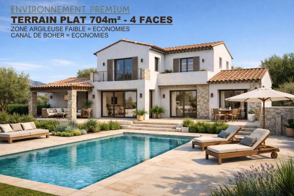 Terrain à vendre de 704 m²
