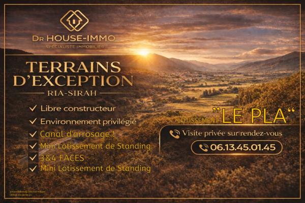 Terrain à vendre de 704 m²