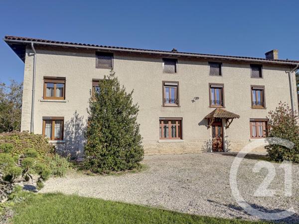 Maison à vendre  8 pièces - 242 m2 CRAS SUR REYSSOUZE - 01