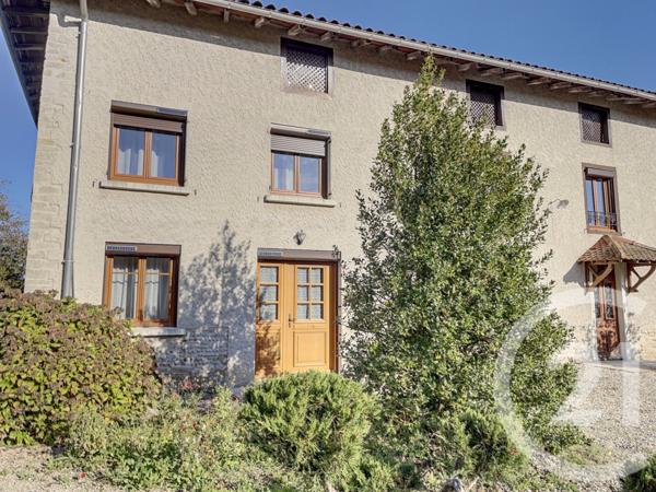 Maison à vendre  8 pièces - 242 m2 CRAS SUR REYSSOUZE - 01