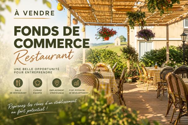 Fonds de commerce 400 m2