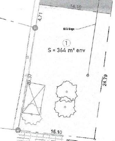 Terrain constructible, centre bourg Peaule