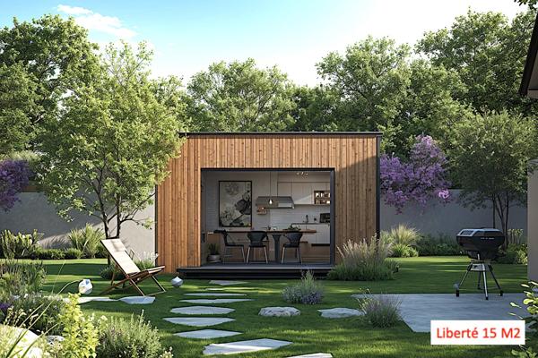 Maison 1 pièce - 15 m²