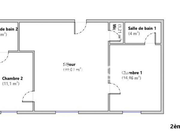 Location Appartement 3 pièces 69.7 m² - Tourcoing 59200